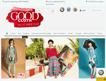 Tablet Screenshot of goodcloth.de